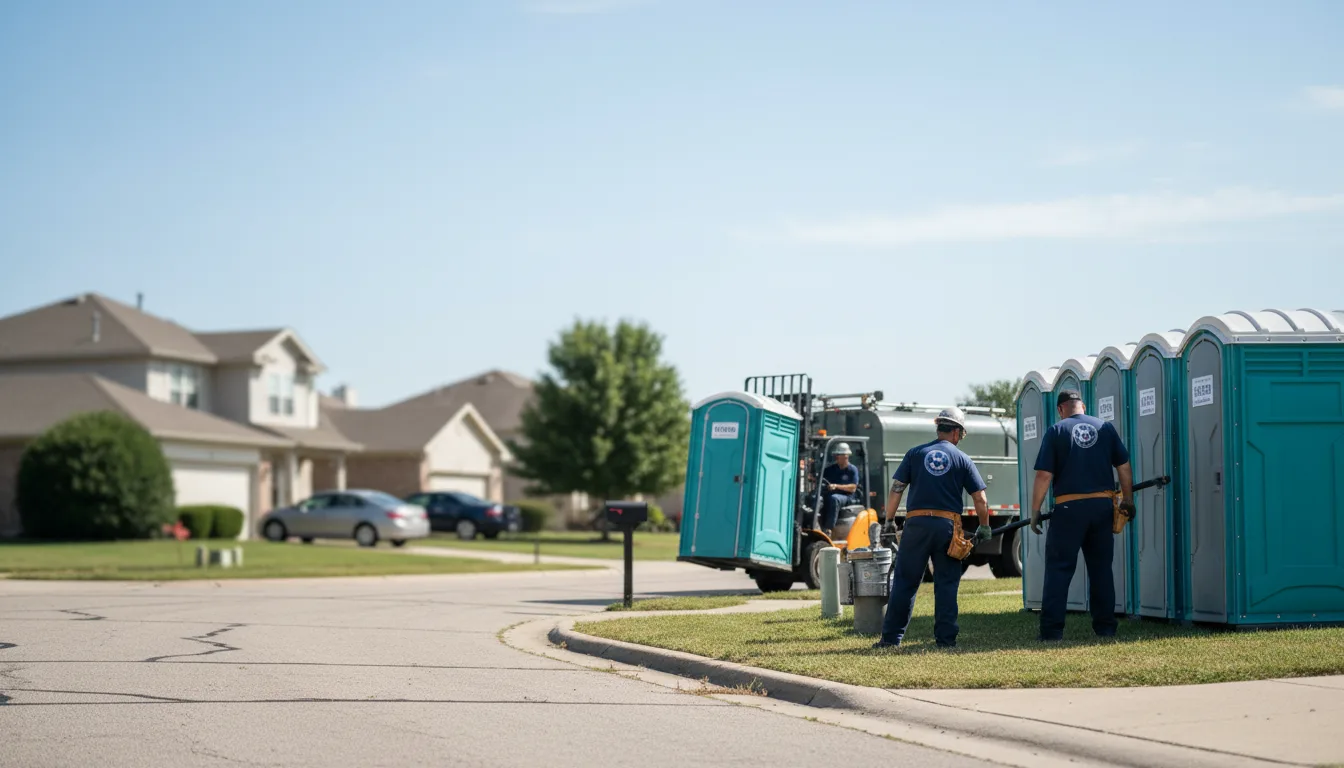Porta Potty Rental in Kingman, KS near me